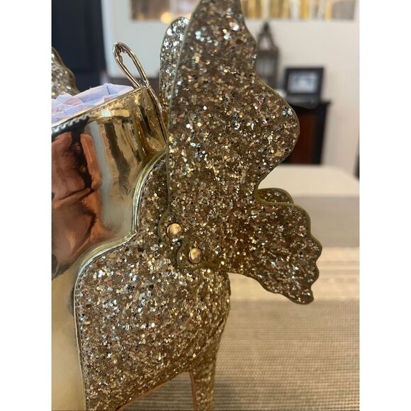 Findvell Ankle Boots Back Butterfly Sexy Pointed Toe Stiletto Booties - Picture 3 of 9